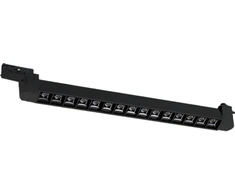 15W LED šviestuvas į 3 fazių bėgelius, juodas, 2700/3000/4000K, S244