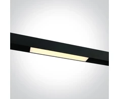 15W LED šviestuvas į magnetines sistemas MAXI, juodas, 3000/3500/4000K, 48V, 120º, 42100A/B/V