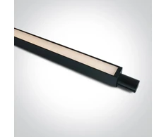 15W LED šviestuvas į magnetines sistemas P&amp;P, juodas, 3000/4000K, 48V, 110°, DALI, 42100PAL/B/V