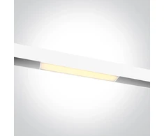 15W LED šviestuvas į magnetines sistemas MAXI, baltas, 3000/4000K, 48V, 120º, DALI, 42100AL/W/V