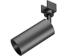 15W LED šviestuvas, montuojamas į XFORT bėgelį, 48V, juodas, 3000K, IP65, 55mm, dimeriuojamas, FRT32WW SP SBK