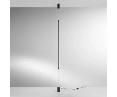 15W LED toršeras GRAVITY, juodas, CCT