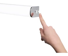 15W LED vonios sieninis šviestuvas BLASTER, baltos/chromo sp., 4000K, IP44