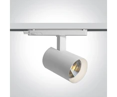 16/18/20/22W LED akcentinis šviestuvas į 3 fazių bėgelius, baltas, 3000/3500/4000K, 65670BT/W/V