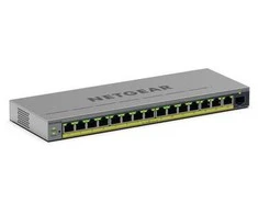 Šakotuvas Netgear 16-PORT POE+ 1G PLUS SWITCH - 1XSFP PORT 180W