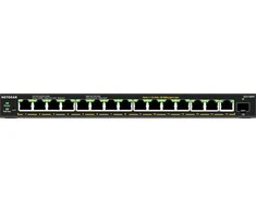 Šakotuvas NETGEAR 16PT GE Plus komutatorius su didelio galingumo POE+