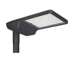 164W LED gatvės šviestuvas FLEX LARGE ZHAGA TOP, tamsiai pilkas, 4000K, DALI, 160x70°