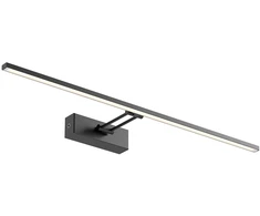 16,4W LED sieninis šviestuvas LINEAR, juodas, 3000K, 01-3463
