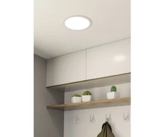 16,5W LED įleidžiama panelė FUEVA, balta, 3000K, 21,6cm