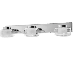 Sieninis šviestuvas 16,5W LED sieninis vonios šviestuvas ORBIS FLAME, chromo sp., 3000/4000K, IP44