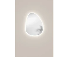 Sieninis šviestuvas 16,5W LED šviestuvas - veidrodis DROP, sidabro sp., CCT, IP44