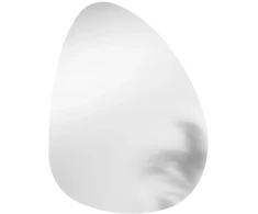Sieninis šviestuvas 16,5W LED šviestuvas - veidrodis DROP, sidabro sp., CCT, IP44