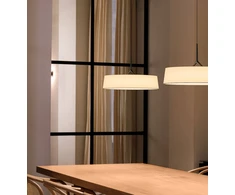 16,7W LED pakabinamas šviestuvas DAMA, smėlio sp., 2700K, DALI, paviršinio montavimo