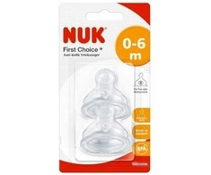 NUK 709245 FC+ silikoninis buteliukas 1 m 2vnt