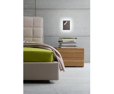16W + 3W LED sieninis šviestuvas ZEN, bronzos sp., 3000K, šviesos kampas 120°, skaitymo šviestuvėlio - 20°, su USB, 01-2996