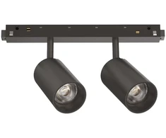 Pakabinamas šviestuvas Ideal Lux Dvigubas Magnetinis šviestuvas Montuojamas Į Bėgelį Ego Track Double 16W 3000K Bk