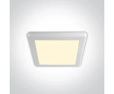 16W įleidžiama panelė, balta, 3000K, 62116FA/W/W