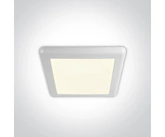 16W įleidžiama panelė, balta, 4000K, 62116FA/W/C