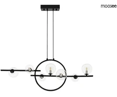 16W LED + 7xG9 pakabinamas šviestuvas ALURE LINE TWIN 90, juodas, 3000K, lemputės parduodamos atskirai