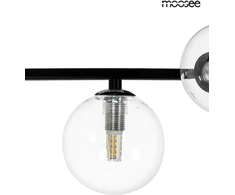16W LED + 7xG9 pakabinamas šviestuvas ALURE LINE TWIN 90, juodas, 3000K, lemputės parduodamos atskirai