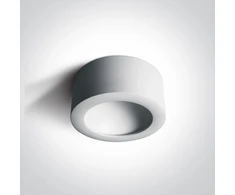 Lubinis šviestuvas 16W LED cilindro formos šviestuvas, baltas, 3000K, 12116FD/W/W