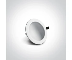 16W LED įleidžiamas šviestuvas, baltas, 3000K, 10116FD/W/W