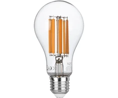 16W LED lemputė, skaidri, E27, 4000K