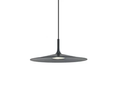 16W LED pakabinamas šviestuvas KAI, juodas, 3000K, 40cm, 01-3038