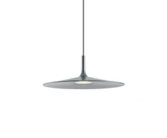16W LED pakabinamas šviestuvas KAI, tamsiai pilkas, 3000K, gaubto skersmuo 40cm, 01-3037