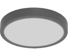 Lubinis šviestuvas 16W LED paviršinis šviestuvas ORBIS MATTEO, pilkas, 3000K, dimeriuojamas