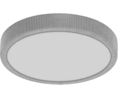 Lubinis šviestuvas 16W LED paviršinis šviestuvas ORBIS MATTEO, šviesiai pilkas, 3000K, dimeriuojamas