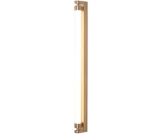 16W LED sieninis šviestuvas LINEO, aukso sp., 2700/3000K, dimeriuojamas, IP44, A4008170ODT