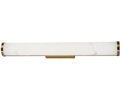 Sieninis šviestuvas 16W LED sieninis veidrodžio šviestuvas VIENNA, vario/baltos sp., 3000K, IP44, 4330200