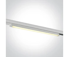 16W LED šviestuvas į 3 fazių bėgelius, baltas, 3000/4000/5000K, 65018T/W/V