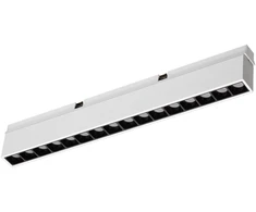 16W LED šviestuvas į magnetinės sistemos STICK bėgelį, baltas, 3000K, 48V, dimeriuojamas, 40°, 369952