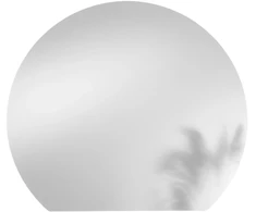 Sieninis šviestuvas 16W LED šviestuvas - veidrodis ALBA, sidabro sp., CCT, IP44