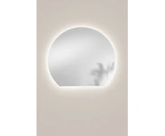 Sieninis šviestuvas 16W LED šviestuvas - veidrodis ALBA, sidabro sp., CCT, IP44