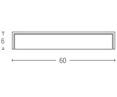 Sieninis šviestuvas 16W LED veidrodžio šviestuvas, chromo sp., 3000K, 20150