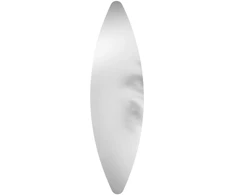 Sieninis šviestuvas 17,5W LED šviestuvas - veidrodis REM, sidabro sp., CCT, IP44