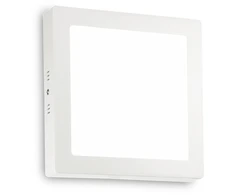Lubinis šviestuvas Ideal Lux 17W LED paviršinis šviestuvas UNIVERSAL, baltas, 4000K, 321745