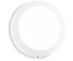 Lubinis šviestuvas 17W LED paviršinis šviestuvas UNIVERSAL ROUND, baltas, 2700K, 342580