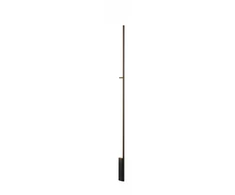 17W LED sieninis šviestuvas TWIG, matinės juodos sp., 2700K, dimeriuojamas, 01-4262