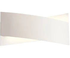 17W LED sieninis šviestuvas XAVIER, baltas, 3000K, 01-2378