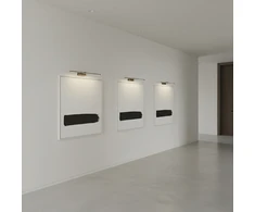 Sieninis šviestuvas 17W LED sieninis veidrodžio šviestuvas MENORCA, chromo sp., 3000/4000K, IP44, A3730371C