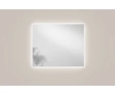 Sieninis šviestuvas 17W LED šviestuvas - veidrodis FRAME, sidabro sp., CCT, dimeriuojamas, IP44