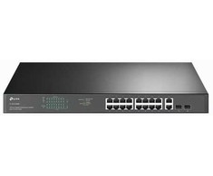 Šakotuvas TP-Link 18-PORT GIGABIT POE SWITCH - WITH 16-PORT POE+