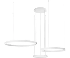 180W LED pakabinamas šviestuvas AKROBAT, baltas, CCT