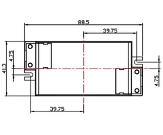 18,2W LED maitinimo šaltinis, 350mA