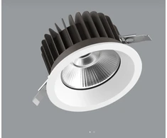 18,4W įleidžiamas šviestuvas BERYL NEW LED COMPACT O-2, baltas, 3000K, IP44
