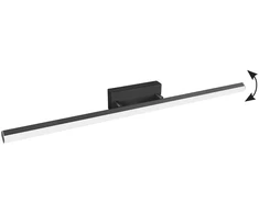 18,4W LED sieninis šviestuvas SUNNY, juodas, 3000K, 4272101